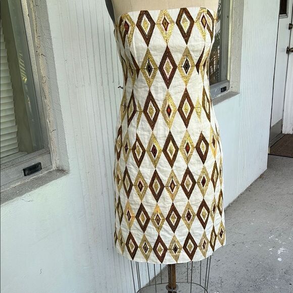 Milly vintage strapless dress - Picture 1 of 12